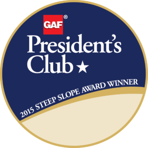 Steep Slope Presidents Club 2015 1 Star